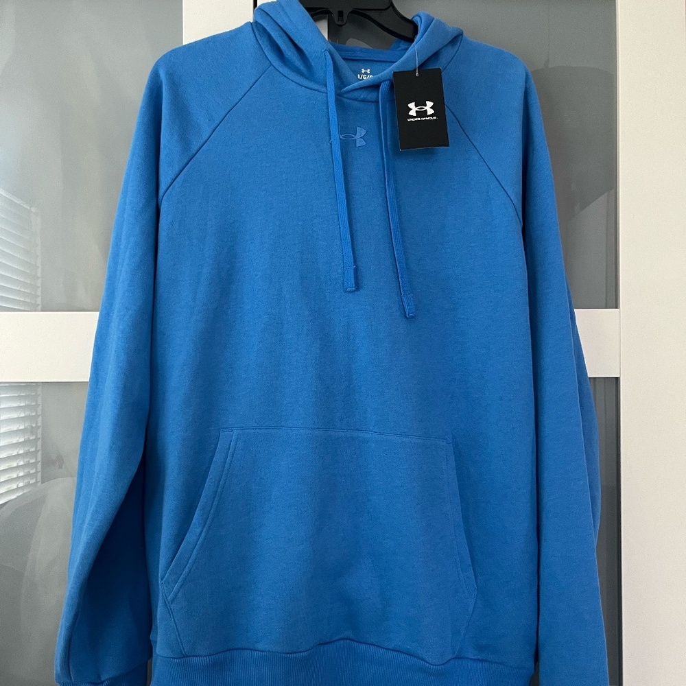 NEW Men's Under Armour Rival Fleece Hoodie